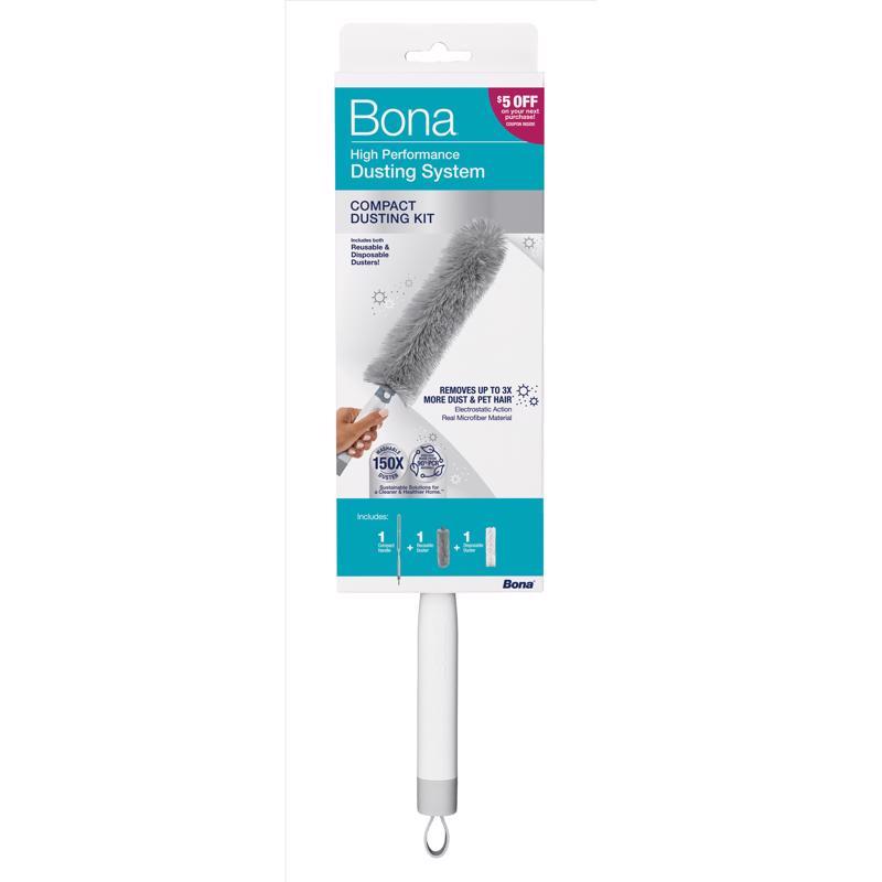 Bona Microfiber Duster Kit 11 in. W X 17 in. L WM710013636 1 pk, Pack of 8