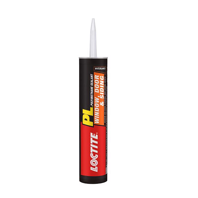 Loctite PL S40 White Polyurethane Door/Siding/ Window Sealant 10 oz 1618182, Pack of 12