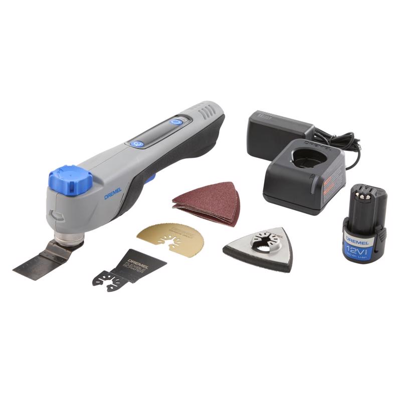 Dremel 12V Blueprint 2 amps Cordless Oscillating Multi-Tool Kit (Battery & Charger) MM12V-S1