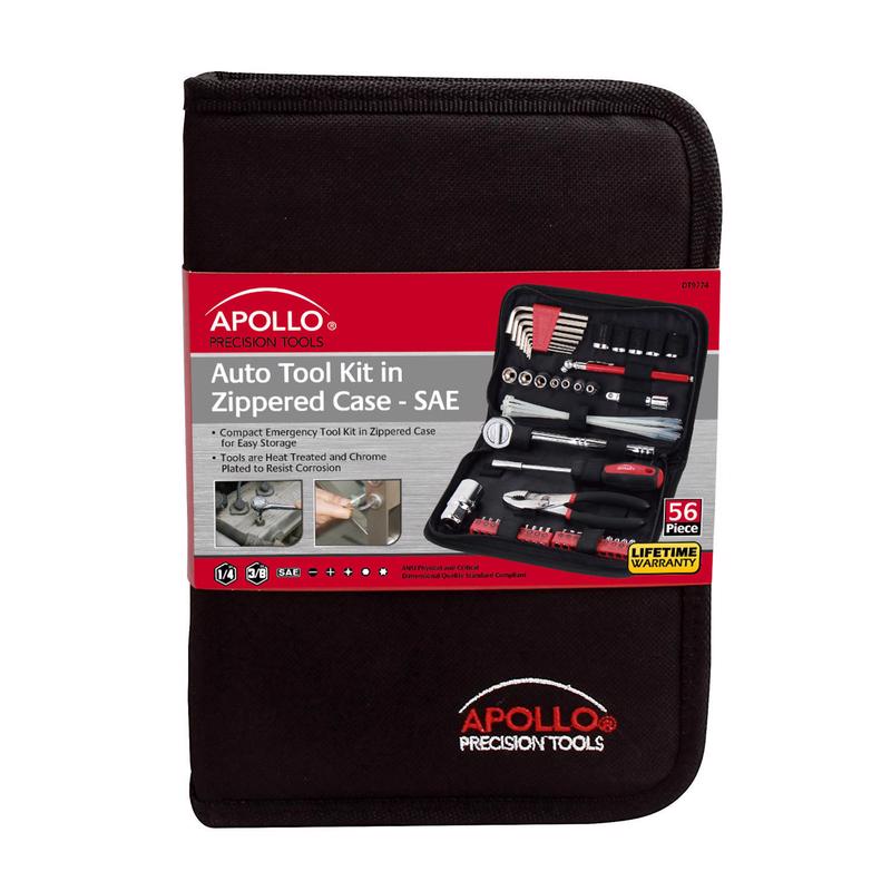 Apollo Tools Auto Tool Kit DT9774 56 pc