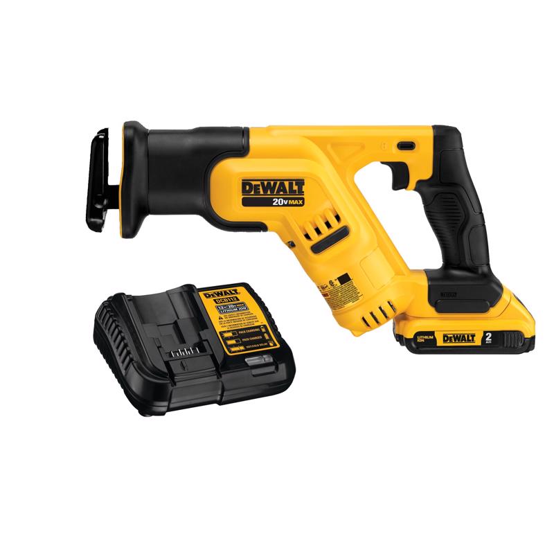 DeWalt 20V MAX Cordless Brushed Compact Reciprocating Saw Kit (Battery & Charger) DCS387D1
