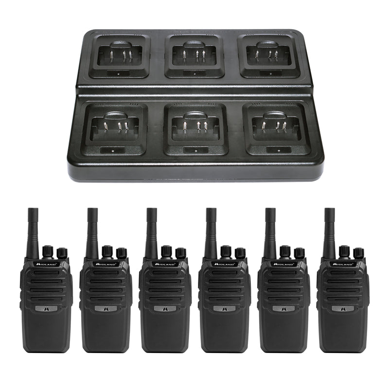 Midland BizTalk Business UHF 20 floors Two-Way Radio BR200X6BGC