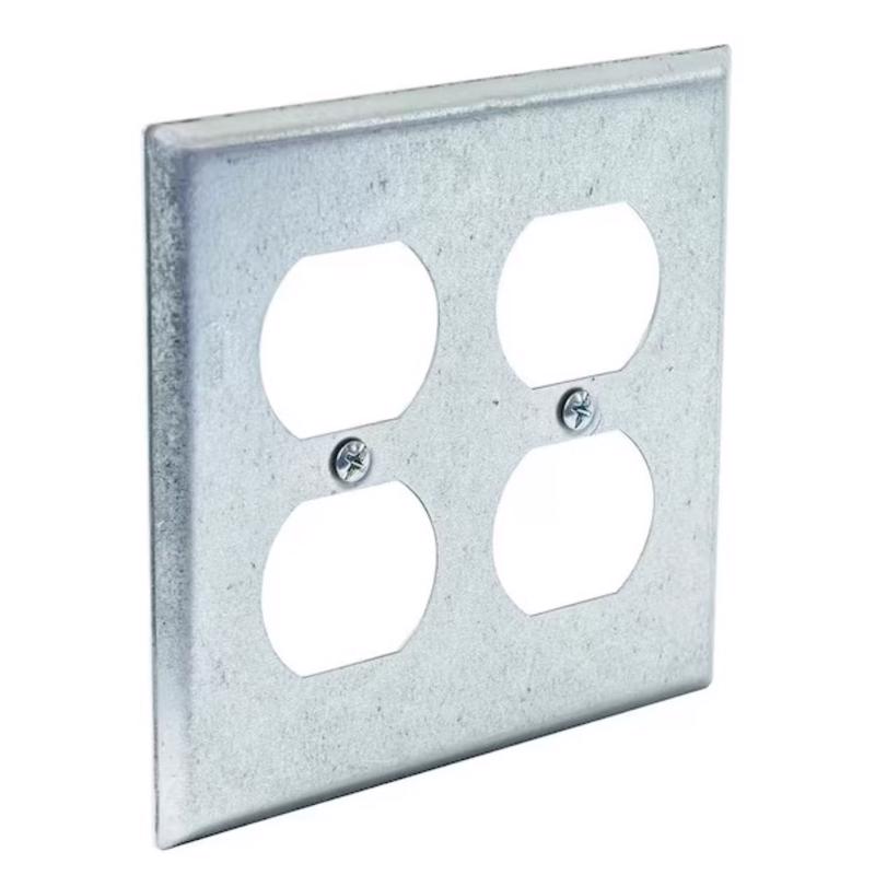 Southwire Square Steel 4 gang 4 in. H X 4 in. W Box Cover G39873-UPC