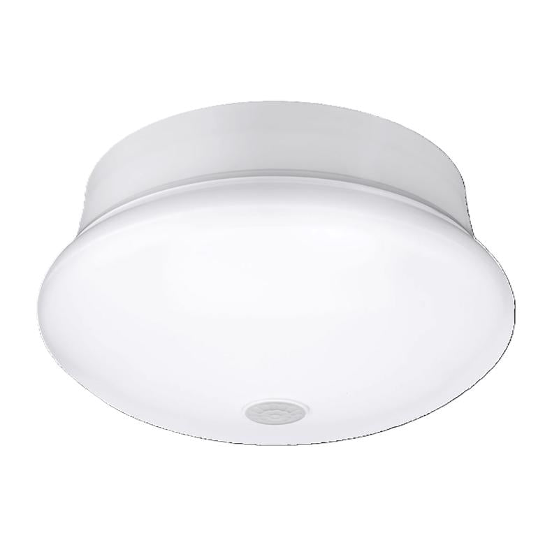 ETI 3.58 in. H X 7 in. W X 7 in. L White LED Ceiling Spin Light C02001402A
