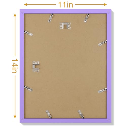 11x14 Picture Frames Set of 9 for Wall Mounting (9 Count)