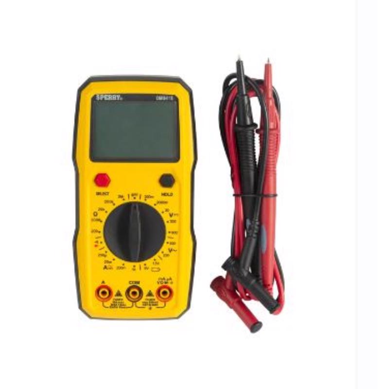 Sperry LCD Multimeter DM6410 1 pk