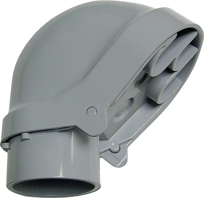 Cantex 1-1/4 in. D PVC Service Entrance Head For PVC 5133742U 1 pk