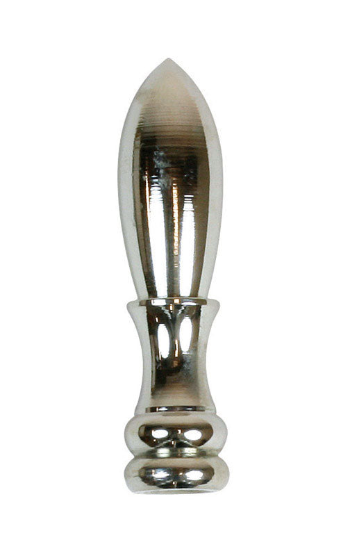 Jandorf Finial, 2 in., Nickel Finish 60107
