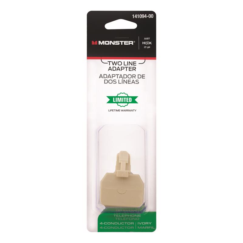 Monster Just Hook It Up Phone Adapter 141094-00 1 pk