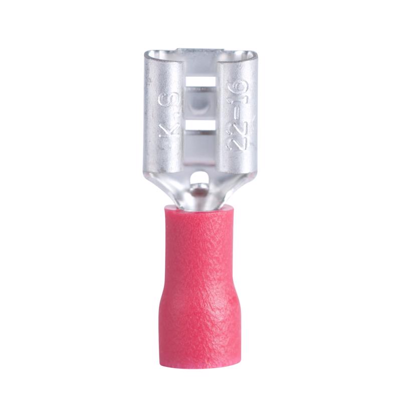 Gardner Bender 22-16 AWG Insulated Wire Female Disconnect Red 20-141F 21 pk