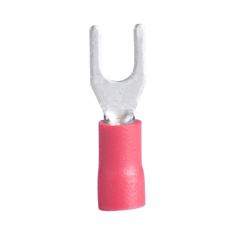 Gardner Bender 22-16 AWG Insulated Wire Spade Terminal Red 20-112 20 pk