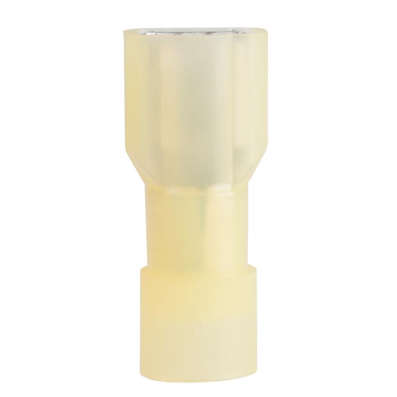 Gardner Bender 12-10 Ga. Insulated Wire Female Disconnect Yellow 21-155F 4 pk