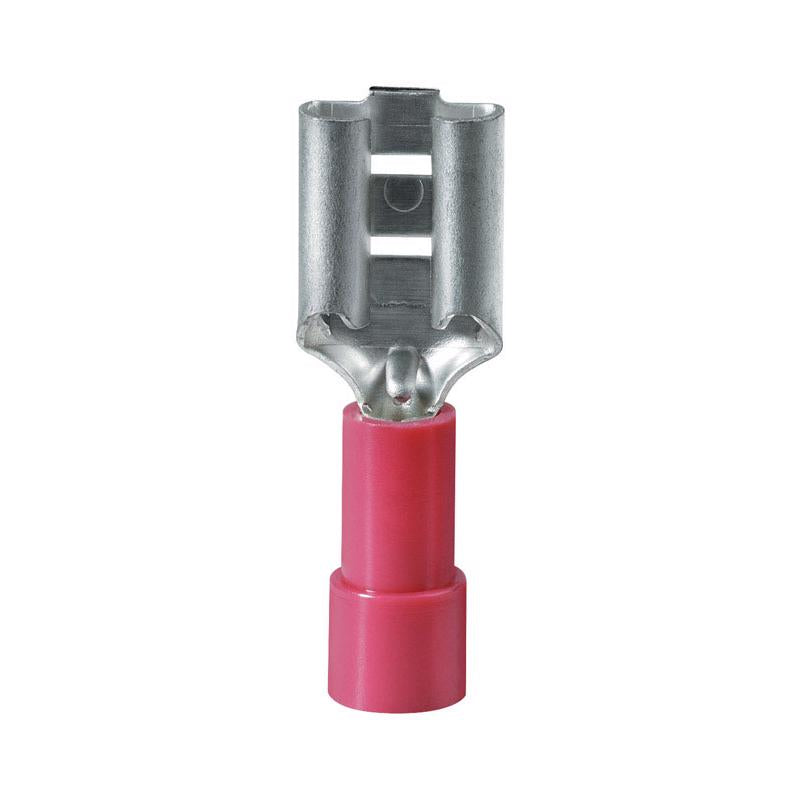 Gardner Bender 22-16 AWG Insulated Wire Female Disconnect Red 21-146F 10 pk