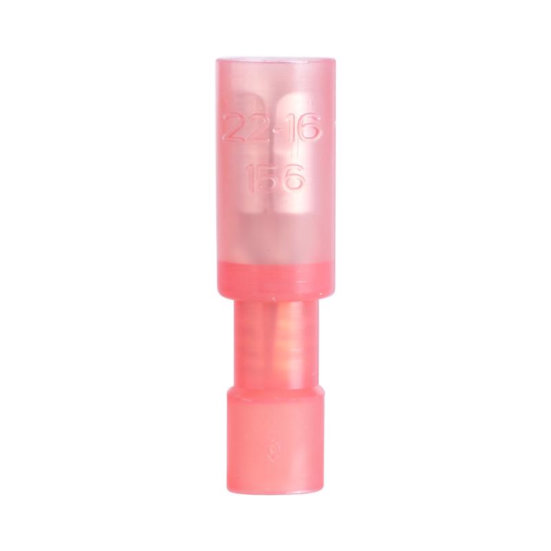 Gardner Bender 22-18 Ga. Insulated Wire Terminal Bullet Red 21-161F 6 pk