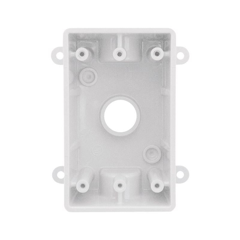 Sigma Engineered Solutions New Work 16.3 cu in Rectangle Plastic 1 gang Weatherproof Box White 14110WH