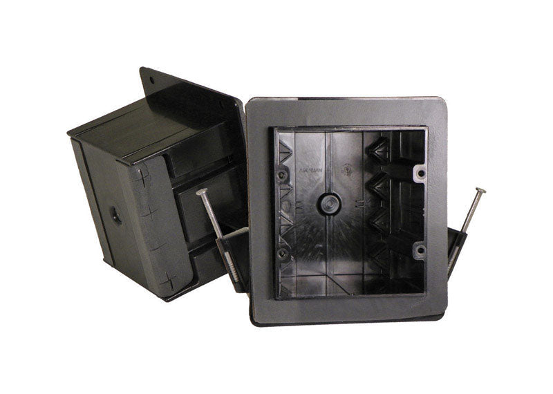 Cantex EZ Box New Work 36 cu in Rectangle PVC 2 gang Vapor Proof Box Gray EZ36DN-RG