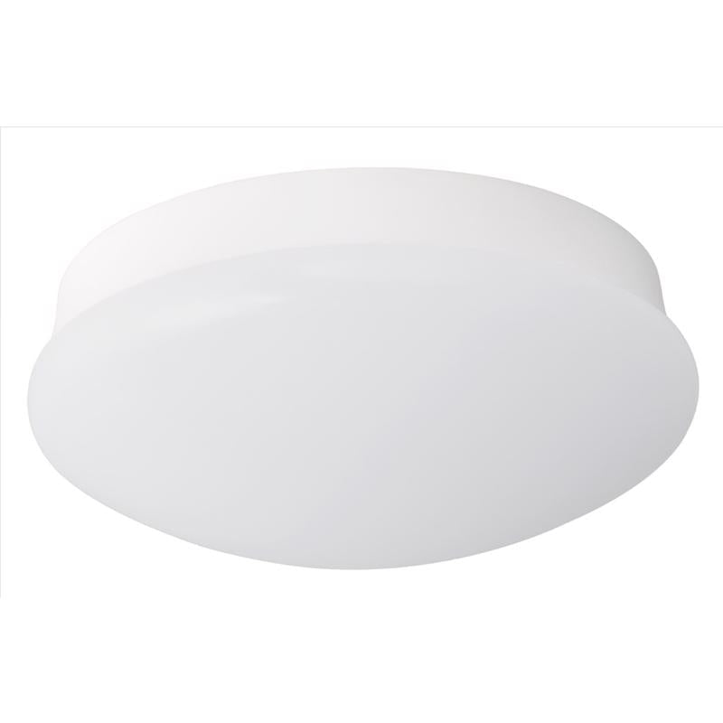 ETI Spin Light 4.2 in. H X 11 in. W X 11 in. L White LED Ceiling Spin Light 54652141