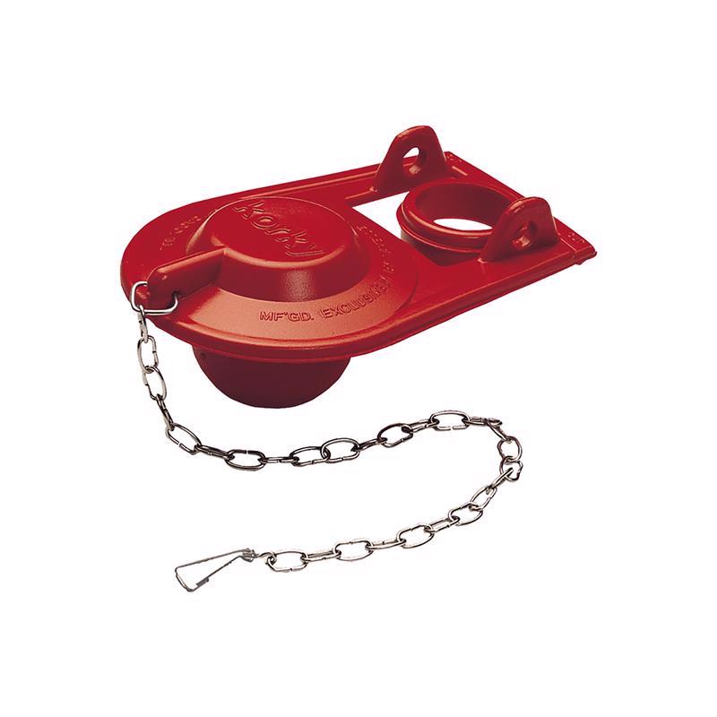 Korky Classic Plus Toilet Flapper Red Rubber 2000BP