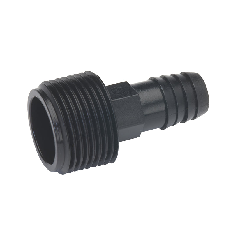 B&K 3/4 in. MPT X 1/2 in. Barb Plastic Adapter 169-526 1 pk
