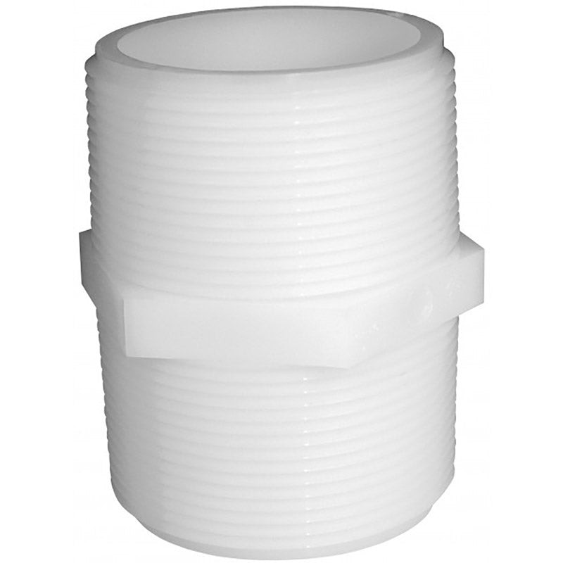 Green Leaf Nylon 3/8 in. x 3/8 in. Nipple CBM3800BG1 1 pk, Pack of 5