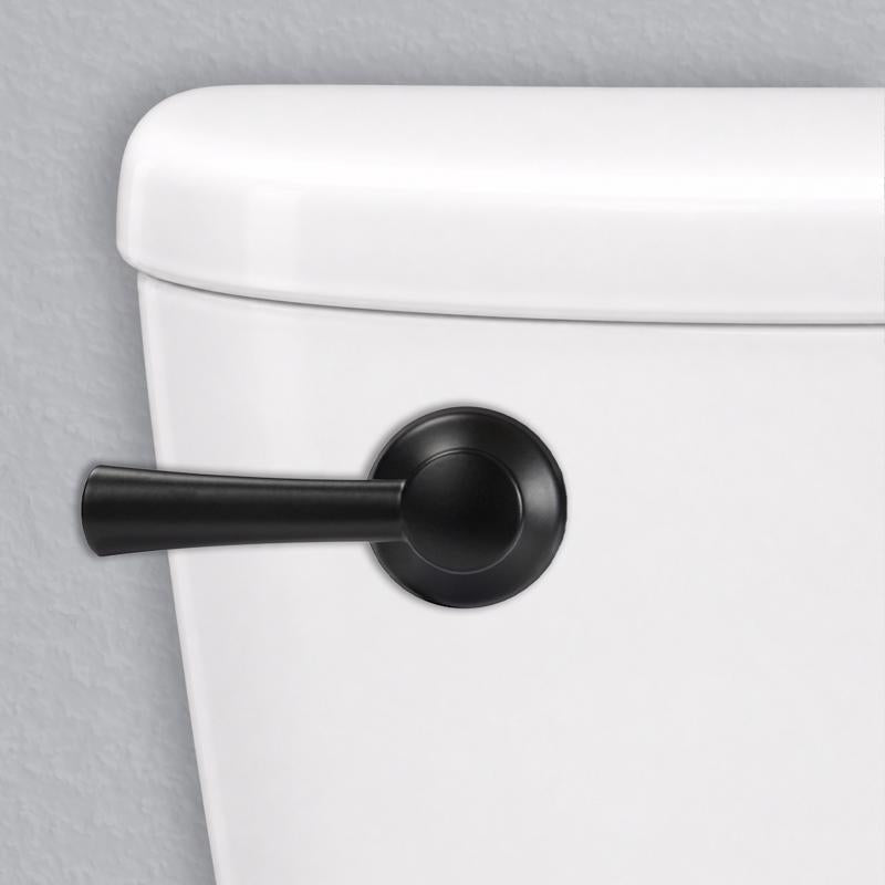 Korky StrongARM, Simple Style Flush Handle Black Matte Metal For Universal 6034BP