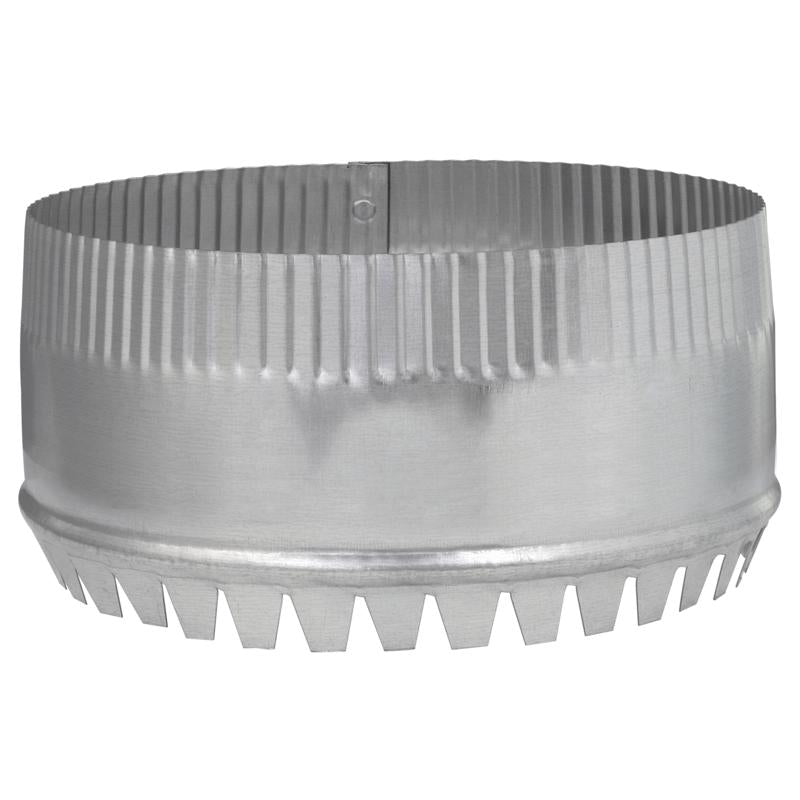 Imperial 7 in. D 28 Ga. Galvanized Steel Round Starting Collar GV0845, Pack of 10