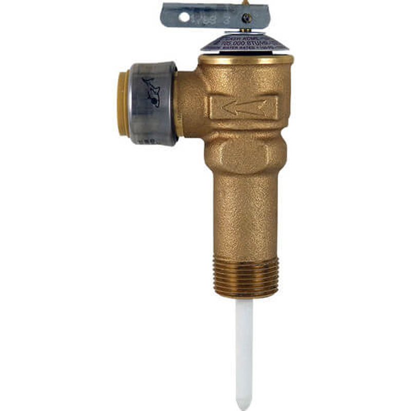 SharkBite NCLX-5LX 3/4 in. Brass Temperature and Pressure Relief Valve 24609-0150