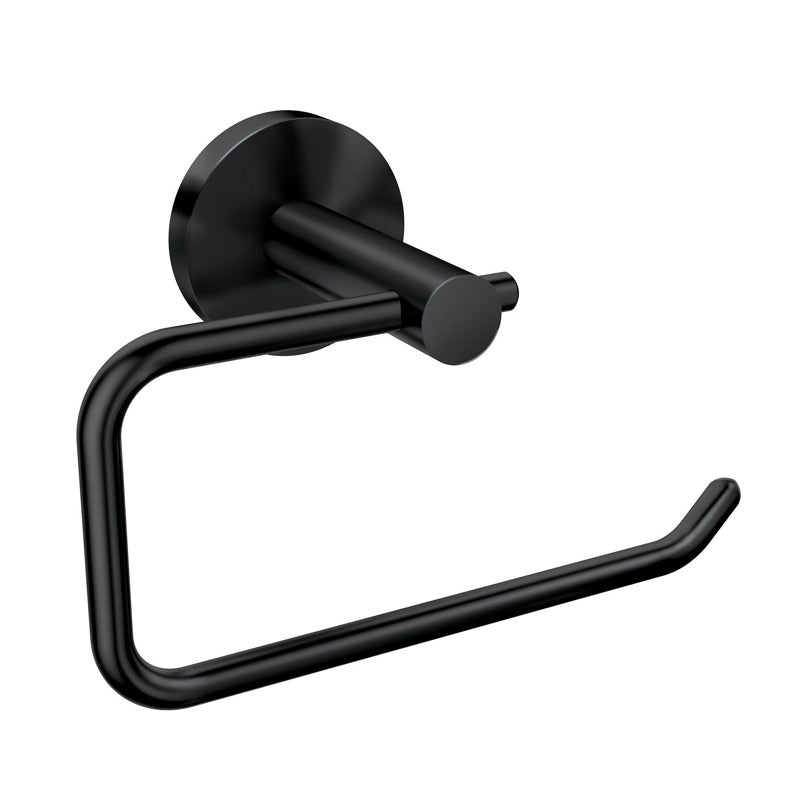 Moen Arlys Matte Black Toilet Paper Holder Y5708BL