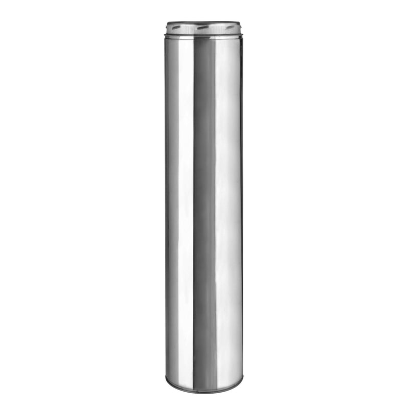 Selkirk 6 in. D X 12 in. L Stainless Steel Chimney Pipe 206012U