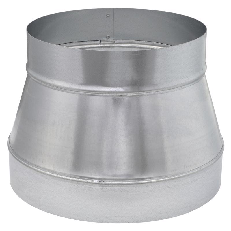 Imperial 10 in. x 8 in. Galvanized Steel Furnace Reducer and Increaser GV0798