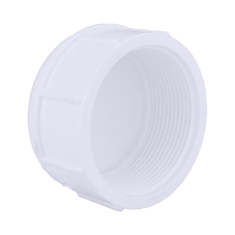 Charlotte Pipe Schedule 40 3 in. FPT PVC Cap PVC 02117 2200 1 pk