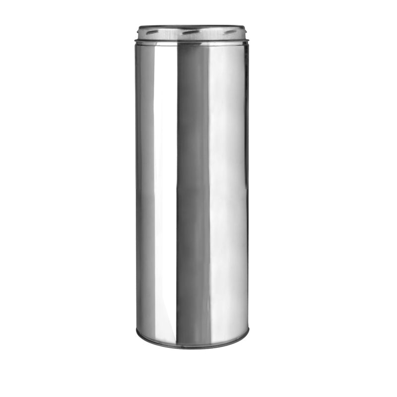 Selkirk 6 in. D X 18 in. L Stainless Steel Chimney Pipe 206018U