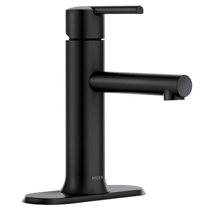 Moen Arlys Matte Black Traditional Bathroom Faucet 4 in. 84770BL