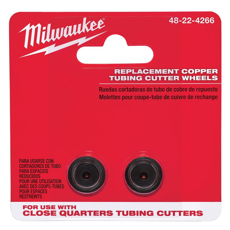 Milwaukee Close Quarters Replacement Cutter Wheel Black 48-22-4266 2 pc