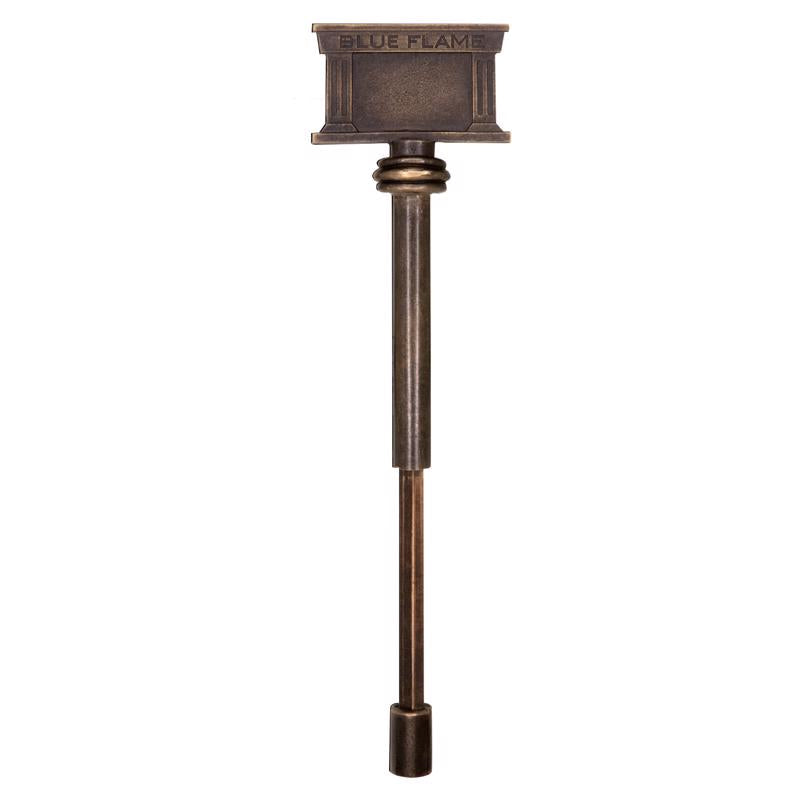 Blue Flame Bronze Antique Brass Zinc Expandable Gas Valve Key BF.EXP.KY.ABR