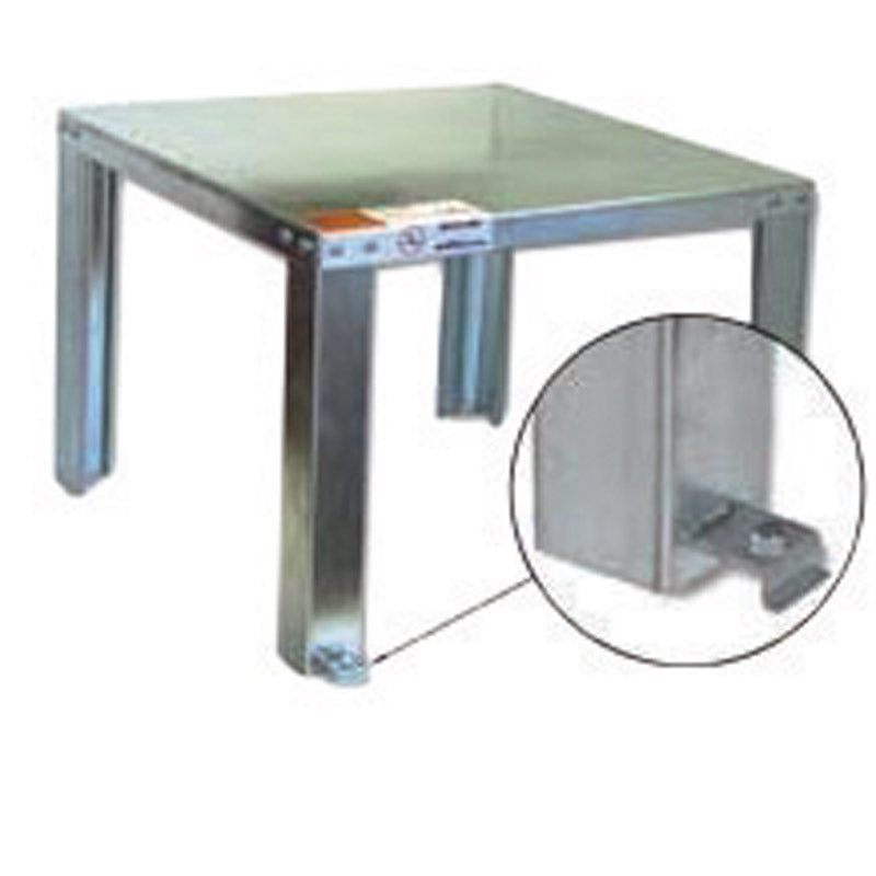 SharkBite QuickStand Metal Electric or Gas Water Heater Stand 16 in. H X 21-1/2 in. L X 21-1/2 in. W 40-S-22-U