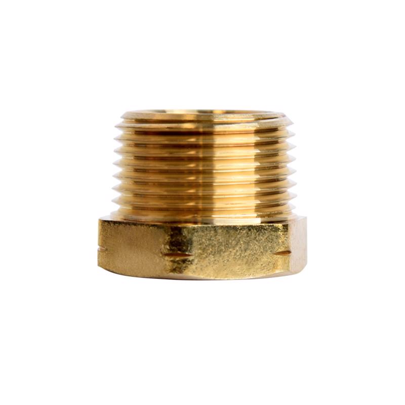 ATC 1 in. MPT X 1/4 in. FPT Brass Hex Bushing 6JC125110701024, Pack of 5