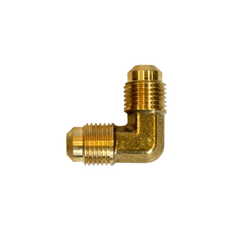 ATC 5/16 in. Flare X 5/16 in. Flare Brass 90 Degree Elbow 6JC126310721012, Pack of 5