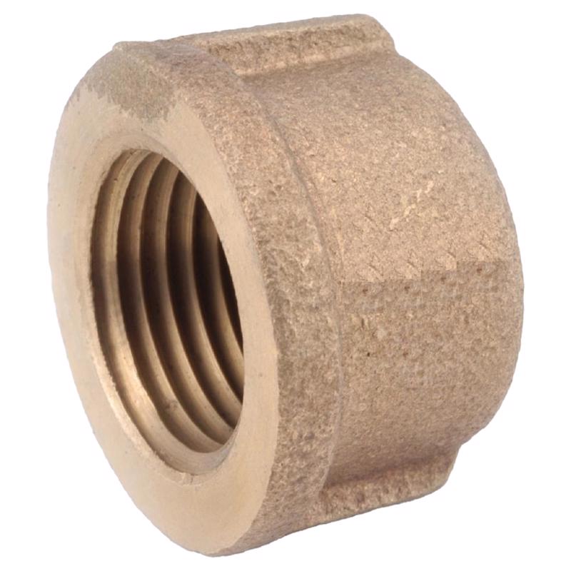 Anderson Metals Brass Cap, 1 in. FPT, 738108-16AH, Pack of 5