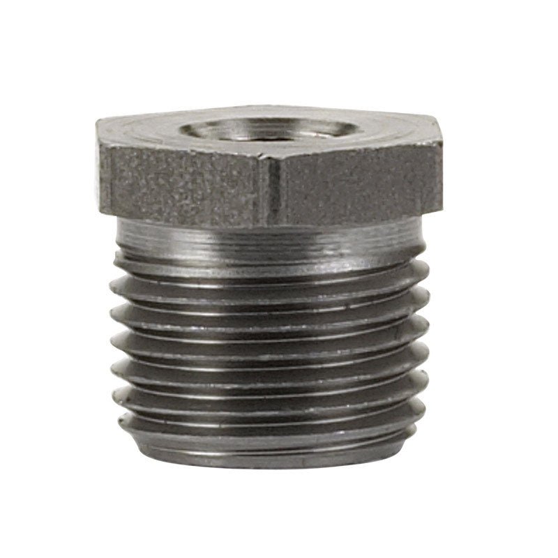 Billco Corporation 1/2 in. MPT X 1/8 in. MPT Black Steel Hex Bushing, Pack of 5