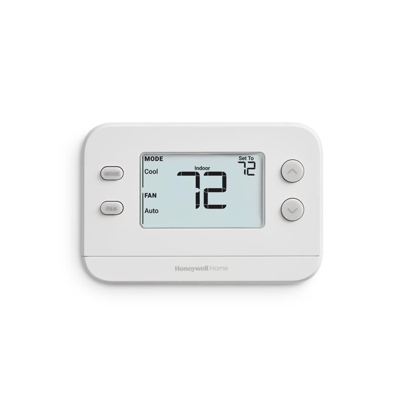 Honeywell Home X1N Heating and Cooling Push Button Non-Programmable Thermostat RTH11B