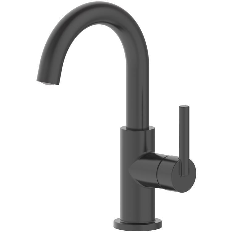 Oakbrook Collection Alexis Matte Black Modern Single-Handle Bathroom Sink Faucet 4 in. 67927W-607001