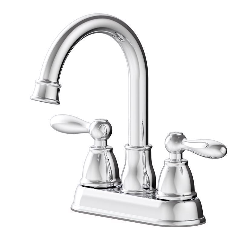 Oakbrook Collection Jennifer Chrome Traditional Centerset Bathroom Sink Faucet 4 in. 67513W-6301