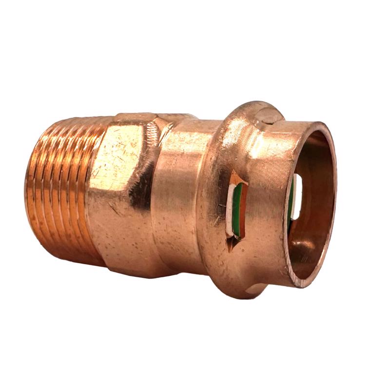 QuickFitting Copper Adapter, 1/2 in. Press x 1/2 in. Male, SPWM11R