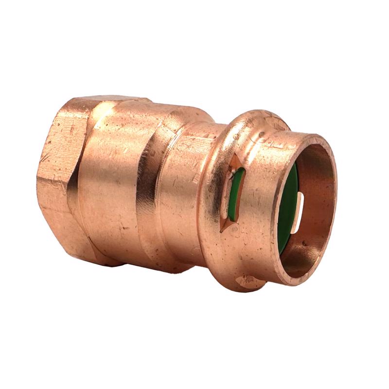 QuickFitting Copper Adapter, 1/2 in. Press x 1/2 in. FNPT, SPWF11R