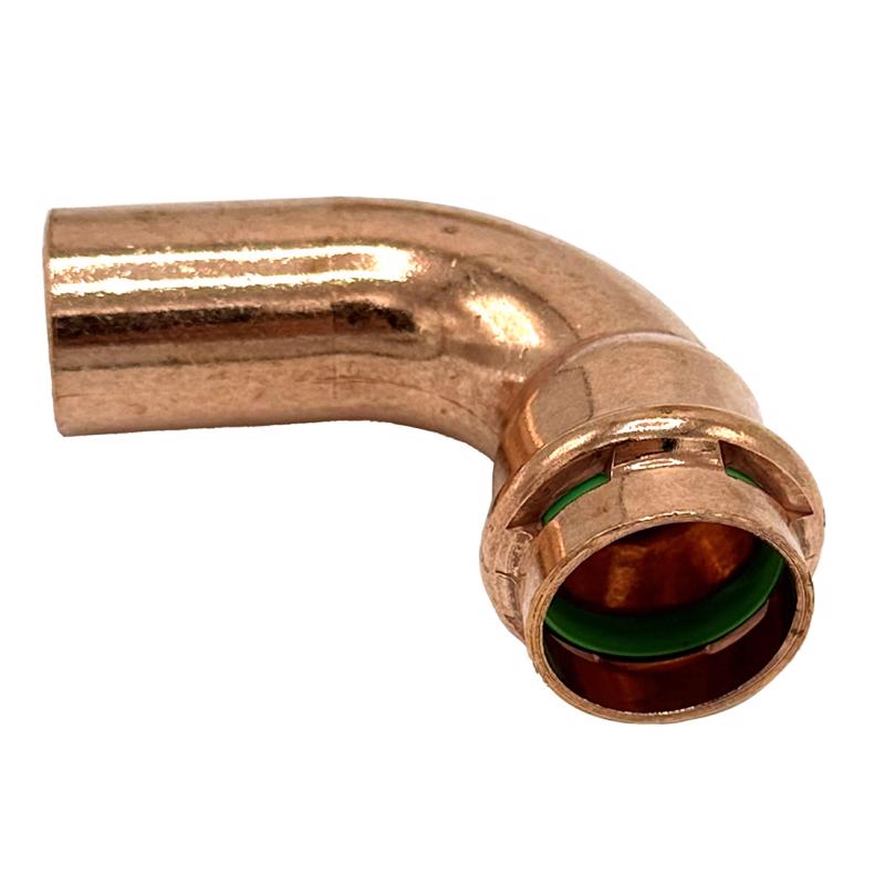 QuickFitting Copper 90 Degree Street Elbow, 3/4 in. FTG x 3/4 in. Press, SPWE22-STR