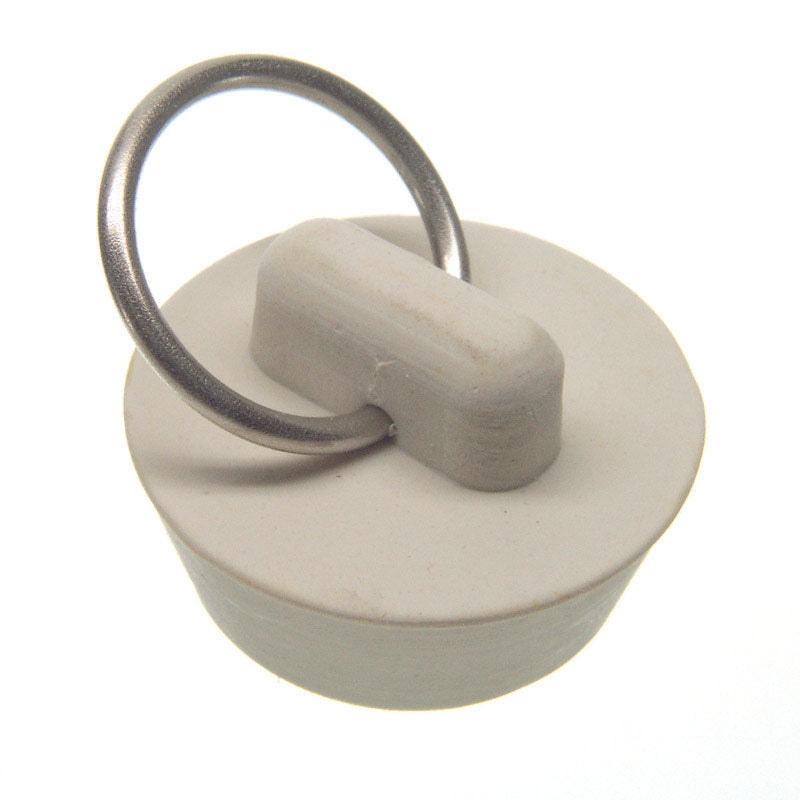 Danco 1 in. White Rubber Sink Stopper 35974B, Pack of 5