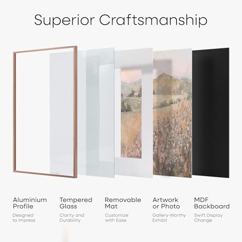 6x6 Mocha Picture Frame (2 Count)