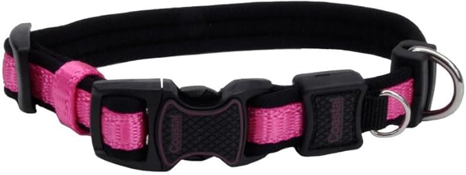 Coastal Pet - Coastal - Inspire Enhanced Core - Adjustable Collar, Pink, 1" x 14"-20"