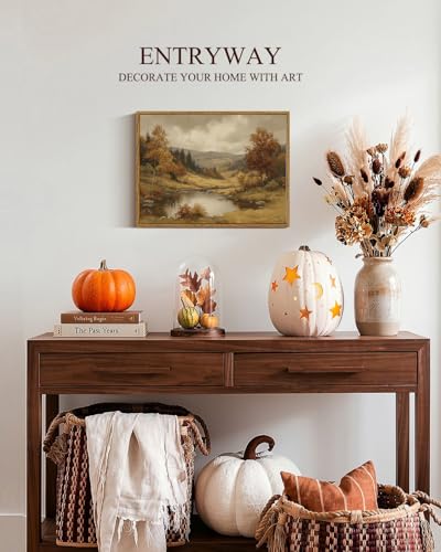 Framed Fall Wall Art Decor